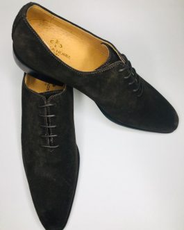 Andrea Nobile Suede lace up penny loafer Italian made