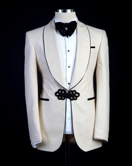 Basic White and Black Suit