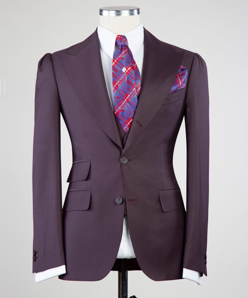 Maroon Suit1