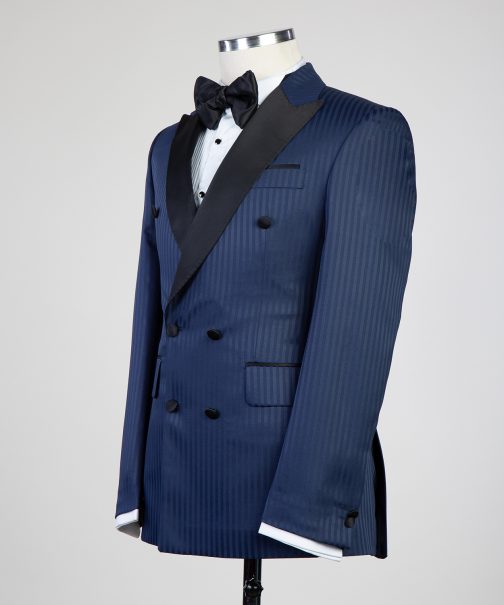 Striped Blue Suit2