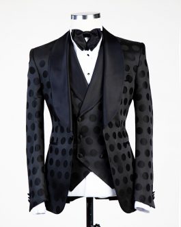 Tuxedo Black with big spots