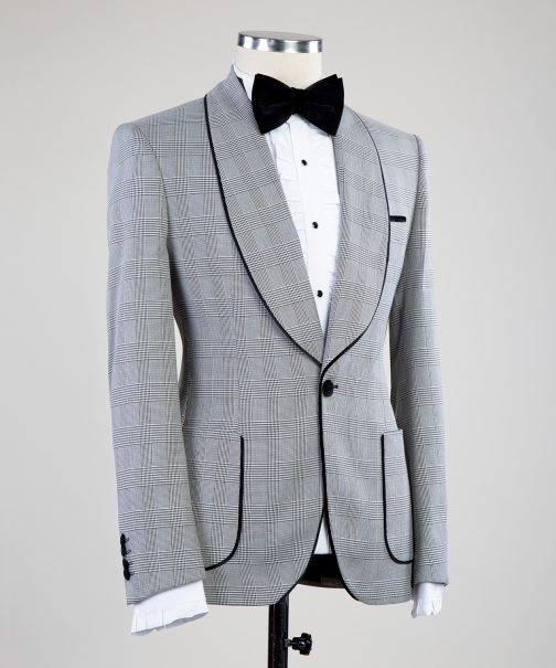 Tuxedo houndstooth suit1