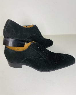 Black Suede Shoes Andrea Nobile