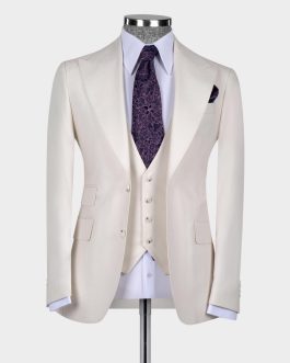 Tuxeco Beige Suit