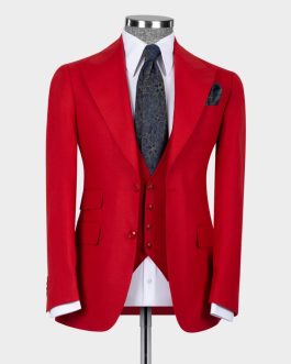 Red Plaid Suit