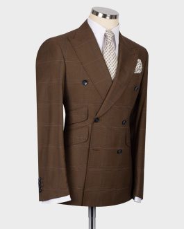 Brown Luxury Suit